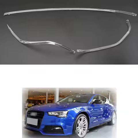For Audi A5 2012-2016 Car DRL Headlight Light Guide Plate Daytime Running Light Tube Bar