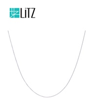 LITZ 18K White Gold  Chain OM-RLF2306CRL (1.84g+/-)