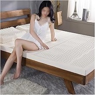 ARyako 100% Natural Latex Mattress Topper - Soft Body Massage Mattress- Medium Firmness,Memory Foam
