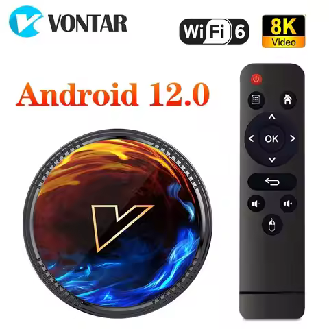 VONTAR H1 Android 12.0 TV Box with Allwinner H618 Quad Core Cortex A53 Support 8K Video 4K BT5.0 Wif