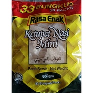 Rasa enak ketupat nasi mini 33 bungkus /packs 650g