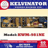 KWM-981NE KELVINATOR WASHING MACHINE PCB BOARD (CONTROL BOARD / PANEL BOARD) KWM981NE KWM-981 KWM 98