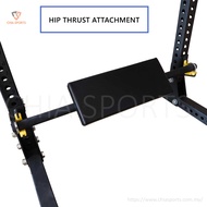 Hip Thrust Attachment Crossift Rig Power Rack Glute Bridge Thruster Butt Bottom Lower Back Strengthe