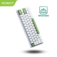 ROBOT WORKMATE IV Mechanical Wired Keyboard Gaming 63 Keys PBT Keycaps Original Garansi 1 Tahun