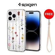 CYRILL Cecile iPhone 14 Pro Case 6.1" Spigen Sub Brand Flower Garden With Lanyard Strap iPhone 14 Pr