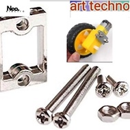 TT bracket motor DC gearbox smart car 2WD 4WD uno r3 arduino_uno