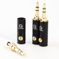 3.5mm 鍍金插頭【川木】全新現貨【P110】3節立體聲 耳機 DIY接頭