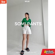 Women's denim shorts - SOMI PANTS (A-LINE DENIM PANTS) WOMEN'S SHORTS