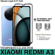 Redmi A3 2024 Full Clear Tempered Glass Screen Protector