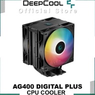 CPU COOLER DEEPCOOL AG400 DIGITAL PLUS ARGB BLACK DUAL FAN Original