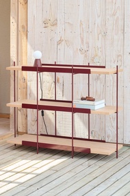 Nordic Wall Hanging Display Shelf Floor Standing Living Room Decor Bookshelf Iron Art Minimalist Sto