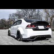 Ducktail wing spoiler bodykit Honda Civic FD