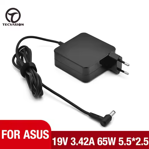 19V 3.42A 65W 5.5*2.5mm Laptop AC Adapter Charger For Asus S300 S300CA S400C S500 X550 X550C X501LA 