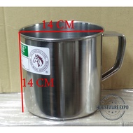 Stainless Steel Mug/Cup/Mug/Gelas stainless steel/cawan(Horse Brand)