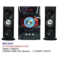 RICSON MULTI BLUETOOTH SPEAKER 6.5inch SUBWOOFER
