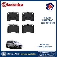 Perodua Kancil 660 850 Brembo Front Brake Pad Depan Set (RH &amp; LH)
