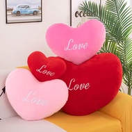 [D+Home] Letter Love Love Love Love Pillow Bedside Decoration Decoration Girl Cute Pillow Heart-Shap