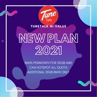 TUNETALK New Plan 2021 High Speed Internet High Quota Cheap Price Internet Unlimited
