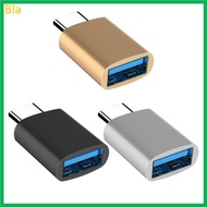 Bla USB3 0 TypeC OTG Adapters TypeC USBC Male To USB Female Convert OTG Adapters
