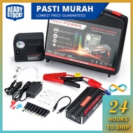 Car Jump Starter Power Bank 99800mAh Car Jumper With Type Pump Powerbank Untuk Jump Start Bateri Kereta Emergency LED