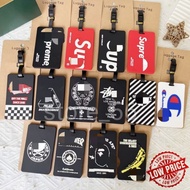 Luggage tag flight cool Fashion Brand Luggage Tags Silicone Sup ape Travel Baggage Accessorie keycha