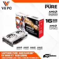 SAPPHIRE  PURE AMD Radeon RX 9060 XT / 9060XT / 9060 XT 16GB DDR6 GAMING GRAPHIC CARD