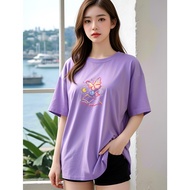 [AMYGO] 2Y128/2Y131 Loose T Shirt Women Tshirt Woman Baju Perempuan Plus Size Crop Top Muslimah Clot
