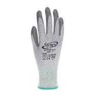 ถุงมือกันบาดเคลือบ PU Cut 5 SYNOS 21SNSTK-713B
