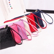 SG! Crocodile Print Wallet Purse | Compact Zip Coin Pouch (6 Colors) | Fast 2-3 Day Delivery