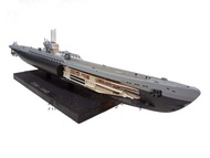 &lt;現貨&gt; 二戰納粹德國海軍主力潛艦 U型潛艦 U181 IX D级 ALTAS 1:350 合金仿真軍艦模型