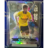 🔥READY STOCK🔥2020-21 Topps Chrome Champions League Soccer [JB-8 Jadon Sancho - Borussia Dortmund]