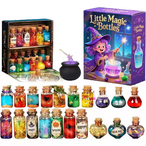 Fairy Magic Potion Kit for Kids Mixed Magic Wizard Potion Bottles Birthday Gifts Toys for Girls Boys