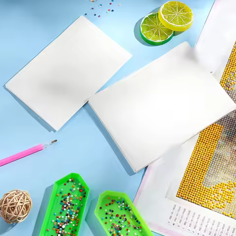 A4/A5/A6 size 5D diamond painting release paper double-sided non stick painting cover replacement ac
