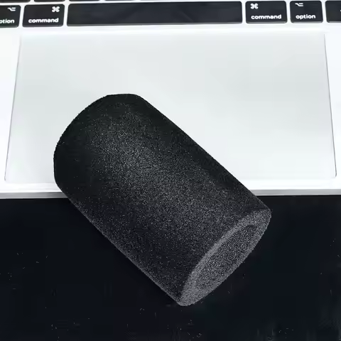 1pcs Replacement Mic Windscreen Cover Flocked Sponge Foam Windproof Pop Filter Cover for FIFINE Ampl