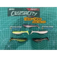 SOFT LURE RAPALA CRUSHCITY 7.6CM,HOOK AND PROPELLER