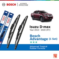Bosch Advantage U Hook Wiper Set for Isuzu DMax / DMax 2nd Gen (22"/19")