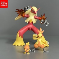 3pcs 8cm Pokemon Blaziken Model Action Figure Toys Gift