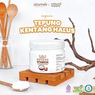ALAMEE Tepung Kentang Halus Potato Starch Tepung Kue PREMIUM Mashed Long Potato Powder 200gr