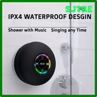 SJTRE Bathroom waterproof wireless Bluetooth speaker large suction cup mini portable speaker outdoor sports stereo speaker HDNCE