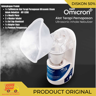 IP77 TaffOmicron Terapi Pernapasan Ultrasonic Inhale Nebulizer / nebulizer alat uap dewasa untuk ana