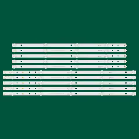 10pcs/set LED backlight strip for 55" TV NEI 55NE6000 A550ED5LA2-2 KR550LA2S-0242 Systems K55DLT6F 5