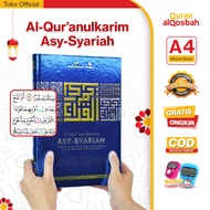 Al Quran Jumbo Asy Sharia With Economic Themes, Sharia Finance, And Muamalah A4 Bonus Digital Tasbih