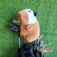 Plush Golf Capybara Driver Headcovers 460cc Driver Irons Golf Club Head Cover N0K7