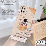 Case Oppo A54 - Softcase Oppo A54 - Fashion Case Astronot - Casing Oppo A54 - Softcase Pro Camera -