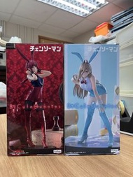 【全新現貨】鏈鋸人 BiCute Bunnies 兔女郎 瑪奇瑪/帕瓦 景品模型 (真紀真/Power) Chainsaw Man BiCute Bunnies FuRyu Figures (Maki
