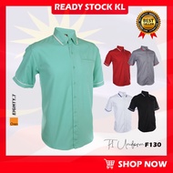 F130 OREN SPORT Baju Korporat Best Seller Uniform | Baju Korporat | Baju F1 | Uniform Pejabat