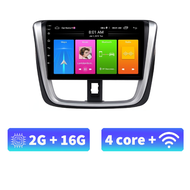 Acodo 10inch Android 12 For Toyota Vios Yaris 2016-2019 Car Radio Multimedia Video Player Navigation