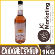 Top Creamery Caramel Syrup 1kg Can use for Milk Tea Coffee Soda Frappe Shake and Many more!