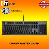 Cooler Master CK350 RGB Mechanical Wired Gaming Keyboard CK-350-KKOL1-US