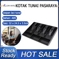 [JJM MALL] Cash Register Drawer - Cash Money Tray Replacement 4 Bill/3 Coin Cash Register Insert Tra